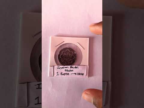 1858 Rupee Coin from India | The Money Show #indiancoin #indiancoins #rupees