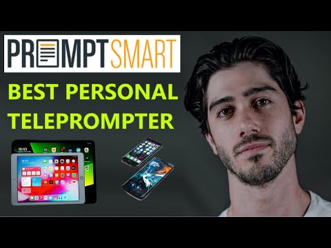 PROMPTSMART REVIEW | BEST TELEPROMPTER APP 2022 FOR YOUTUBE VIDEOS