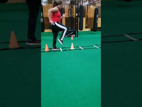 CONE AND LADDER WORKOUT: FT  MY BROTHER