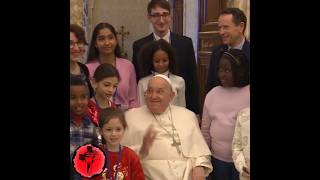 🙏POPE FRANCIS always surprises with his reflections🥰#popfrançaise #popfrancaise #catholicchurch