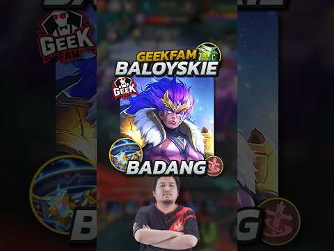 How Geekfam Baloyskie Plays Badang! Mobile Legends #mobilelegends #mlbb #gaming