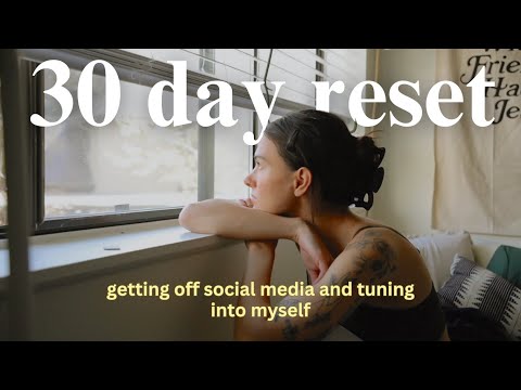 my life changed in 30 days.. getting off social media, lots of therapy & self-reflection, etc