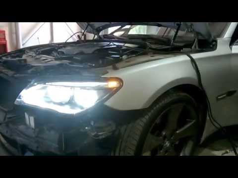 BMW 750 2009 LED Headlight + LCI tail lights RETROFIT !