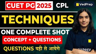 CUET PG 2025 Preparation | CUET PG Master Techniques for CPL – Complete Concepts & Questions!