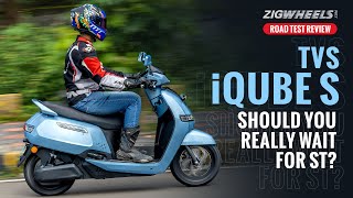 TVS iQube S Road 2022 Test Review | The Perfect Family E-scooter? | Range, New Features, Pricing..