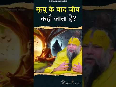 मृत्यु के बाद जीव कहाँ जाता है? #premanandjimaharaj #bhajanmarg  #smile #vrindavan ras