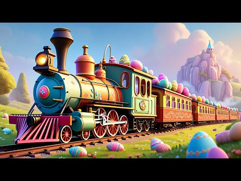 Kids Sleep Meditation EASTER EGG TRAIN 🐰 😴 Children's Bedtime Story to Fall Asleep