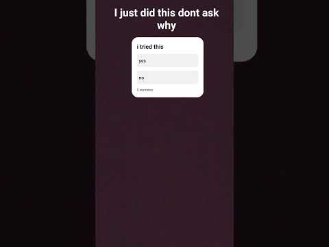 i just did this