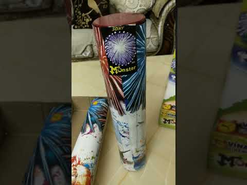 sony fireworks MONSTER sky shot #skyshot #shell #crackerguru
