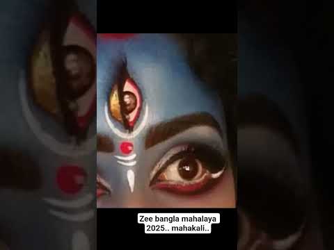 Zee Bangla Mahalaya 2025... Aratrika Di Mahakali look a...#zeebangla #mahalaya #মহালয়া