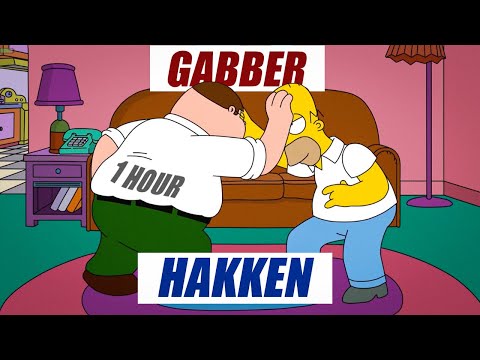 DO HAKKEN Peter Griffin VS Homer Simpson  | BENDER Gabber DANCE | Hardcore Rave THUNDERDOME