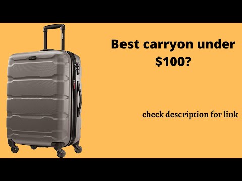 Samsonite Omni PC Hardside Expandable Luggage with Spinner Wheels 2-Piece Set Unboxing