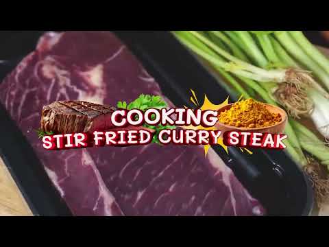 Cooking Stir Fried Curry Steak : Phuengluang Spice