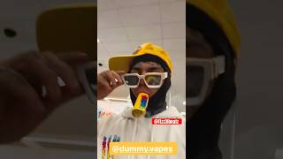 6ix9ine wants all the smoke, Shaka Laka Dummy Vapes. 💨 #tekashi69 #6ix9ine #vape #mexico #shorts