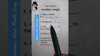 #mathmagic #mathtrick #magictrick #howto #tipsandtricks #learnonyoutube