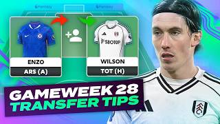 WHICH CHEAP MIDFIELDER 🤔  FPL TRANSFER TIPS GAMEWEEK 28 | Fantasy Premier League Tips 2025/26