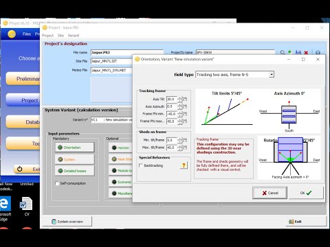 SOLAR PVSYST TRAINING VIDEO(PART-9) ANALYSIS OF ENERGY YIELD AT DIFFERENT TILT ANGLES...