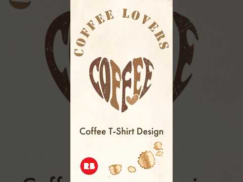 Coffee Lovers | T-Shirt Design #shorts #coffeelovers