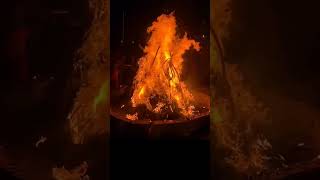 Holika Dahan Status 🔥 होलिका दहन 🔥 #shorts  #holikadahan #holi #holika2024 #viral #trending #short