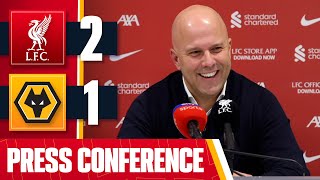 Arne Slot Post-Match Press Conference | Liverpool 2-1 Wolves