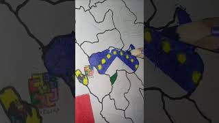 Peru Map - Part 3 #map #mapdrawing #peru #peruvian #flagdrawing #perú #piruw