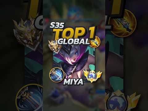 The S35 Top 1 Global Miya Plays Solo! Mobile Legends #mobilelegends #mlbb #gaming