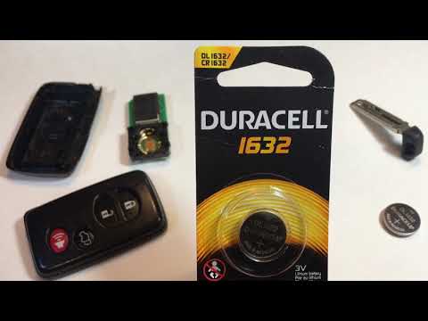 Toyota Smart Key Remote Fob Battery Replacement - Camry Corolla Sienna Tacoma Tundra Highlander Raw4