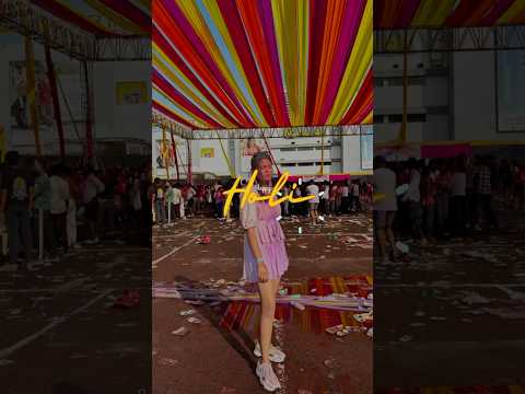 Mumbai’s Holi #accenture#love #hairstyle#mumbai #fashion #haircut #relatable #funny #holi #holiparty