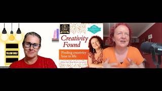 Creativity Found #podcast host Claire Waite Brown #podcastrecommendations #creavity #podcasting