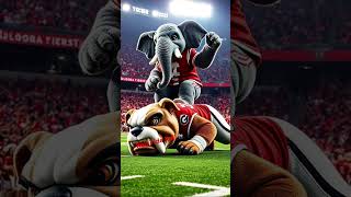 Big Game #football #footballshorts #alabama #georgia #dawgs # elephants #foryou