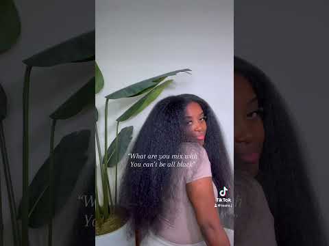 Who said black girls can’t grow long hair #naturalhair #longthickhair