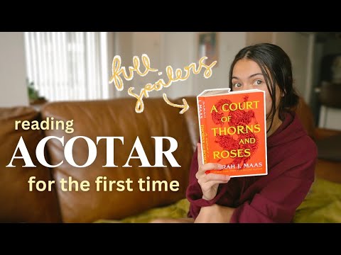 🐺✨reading ACOTAR for the first time (full spoiler & reactions)