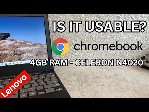 The Chromebook Experience in 2025 (4GB - N4020)