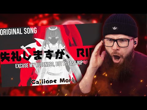 MY FIRST INTRODUCTION TO VTUBER MUSIC | Mori Calliope “Excuse My Rudeness”
