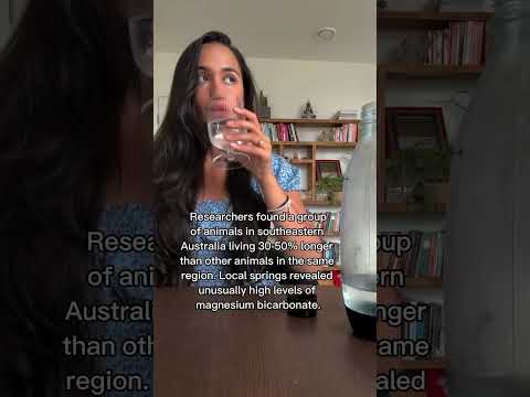 The Anti Aging Effect Of ✨Magnesium Bicarbonate Water✨