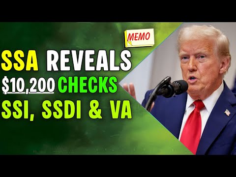 Leaked SSA Memo Reveals $10,200 Stimulus Plan for SSI, SSDI & VA!