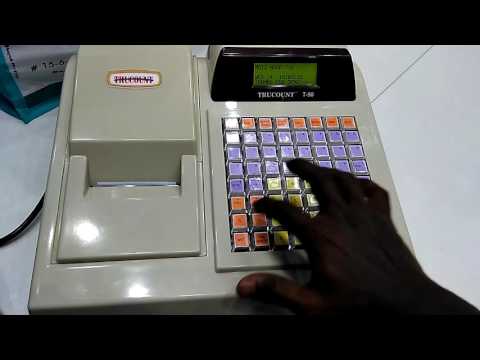 Trucount T-90 ecr Billing machine Demo