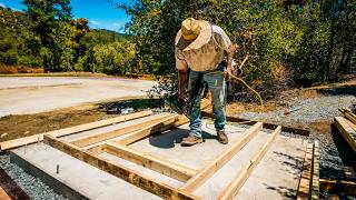 Wall Framing On My NEW Well Pump House!