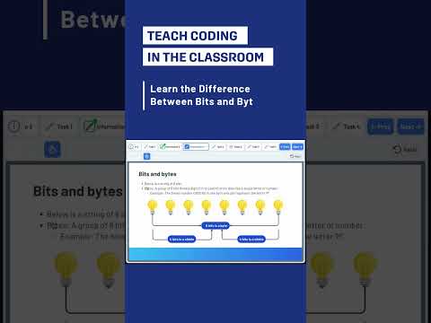 Bits, Bytes and Binary Numbers #binarynumbers  #ComputerScienceLesson #BitsAndBytes #Code4Kids