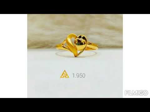 latest fancy gold ring 💍design for girls and women #gold #ring