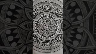 Easy Mandala Art ll How to Draw Mandala Art ll#mandalaart #shortvideo