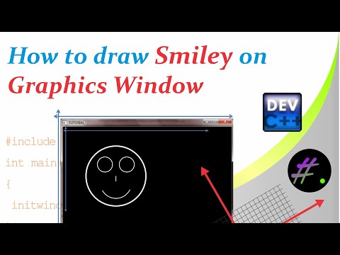 Part 6 | Making a Smiley | Graphics in C++