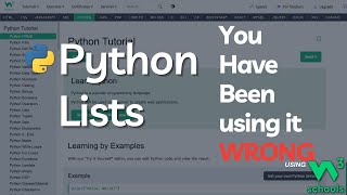 Python LISTS ! You have Been Using it WRONG _ What you MUST Learn about Python LISTS