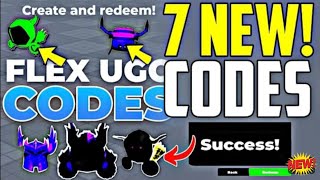 🔥 ALL NEW FLEX UGC CODES 2026! CLAIM FREE UGC ITEMS & EXCLUSIVE REWARDS 😍 | ROBLOX
