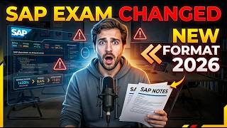 SAP Certification Format Changed – What You MUST Know Before Your Exam (2026)