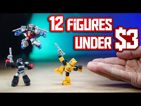 These Transformers Figures are so good for under $3! - Shooting and Reviewing