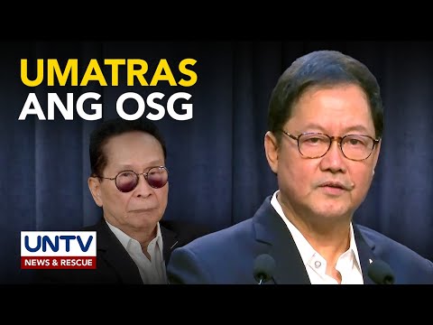 OSG, tumangging ipagtanggol ang pamahalaan sa habeas corpus petitions ng magkapatid na Duterte