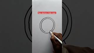 magnifying glass drawing #quickdrawing #easydrawing #art #shortvideo #kerala
