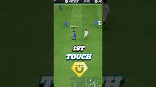 FIRST TOUCH TECHNIQUE IN FC25🧲 #fc25 #tutorial