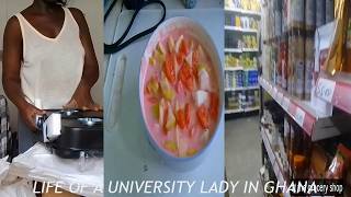 Life of an Extroverted Introvert In Ghana//Healthy Cooking Unboxing Errands etc